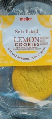 Soft Baked Lemon Cookies