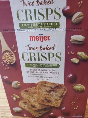 Twice baked Crisps