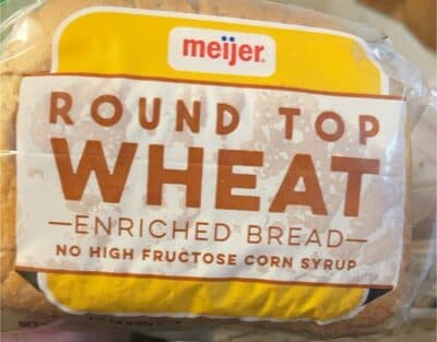 Wheat Round Top Enriched Bread