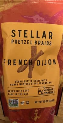 French Dijon Pretzel Braids