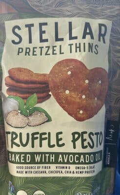 Truffle Pesto Pretzel Thins