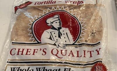 Whole Wheat Tortilla Wrap
