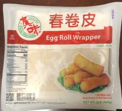 Egg roll wrapper