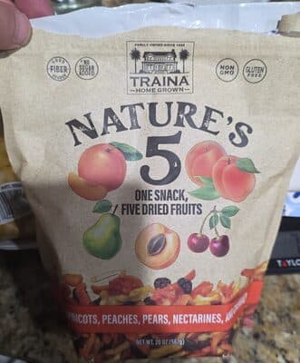 One Snack, Five Dried Fruits