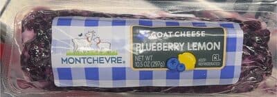 Goat cheese blueberry lemon