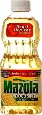 MAZOLA, CHOLESTEROL FREE CORN OIL