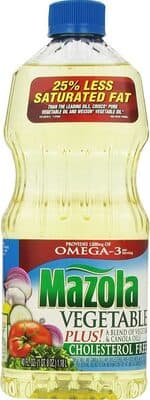 A Blend of Vegetable & Canola Oils