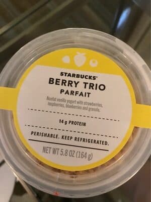 Berry Trio Parfait