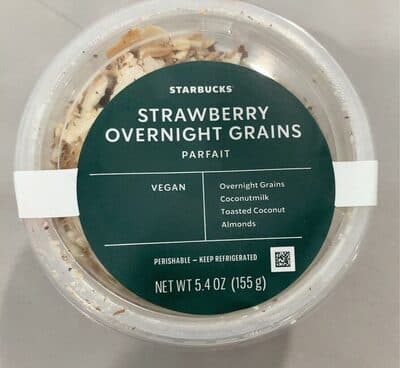 Strawberry Overnight Grains