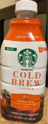 Starbucks Pumpkin Spice Cold Brew
