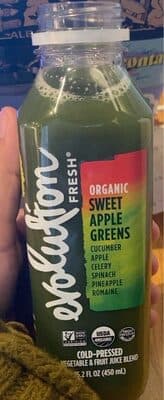 organic sweet apple greens