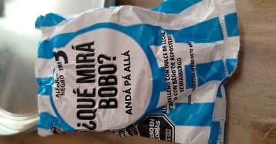 Alfajor negro Qu mir bobo?