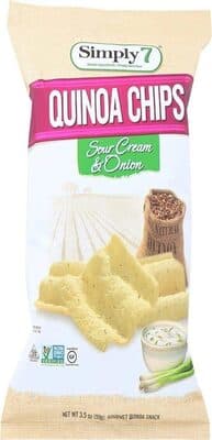 Sour Cream & Onion Quinoa Chips