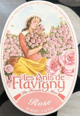 Boite ovale rose usa