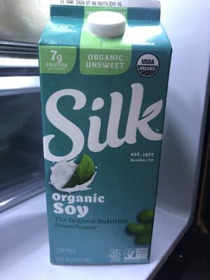 Silk Organic Unsweet Soy