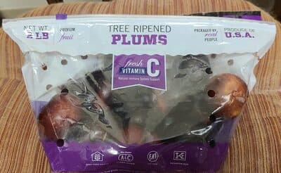 Tree Ripened Plums