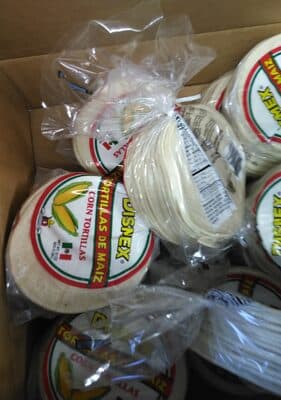 tortilla maiz