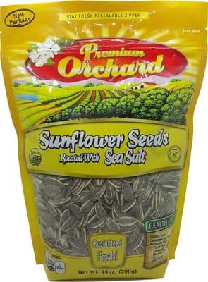 Sunflower Seeds Roasted With Sea Salt