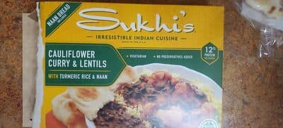 Cauliflower Curry & Lentils
