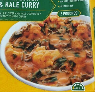 Cauliflower and Kale Curry