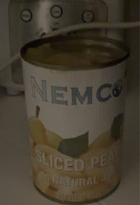 Sliced Pears