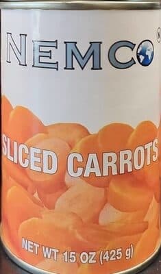 Sliced Carrots