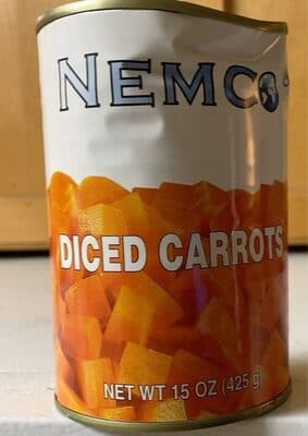 Diced Carrots