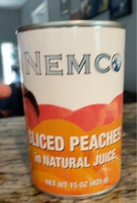 Sliced Peaches