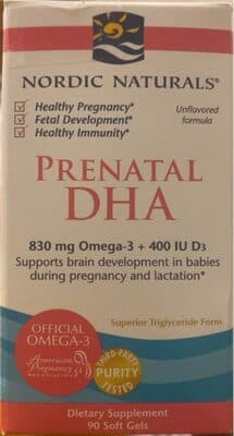 Prenatal DHA