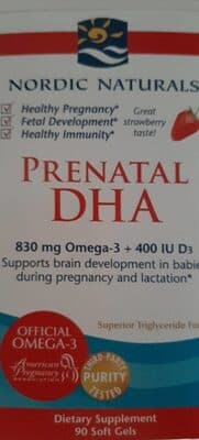 Prenatal DHA