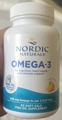 Nordic Naturals Soft Gels Lemon Omega-3