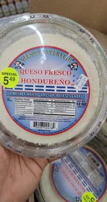 Queso Frasco, Hondurean Style Fresh Cheese