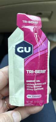 Gels nergtiques Gu Energy Gel Saveur Trois Fruits Rouges