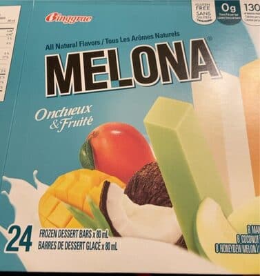 Barres de dessert glace