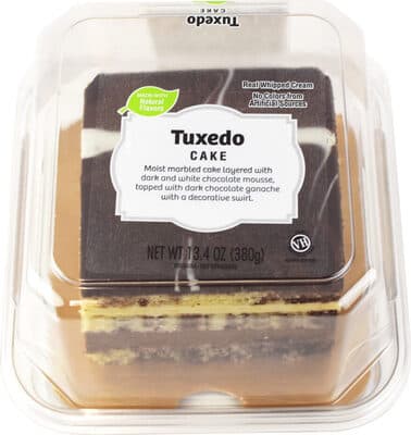 Tuxedo Truffle Mousse Cake