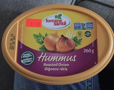 Hummus (oignon Rôti)