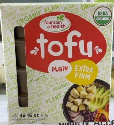 Tofu Plain Extra Firm