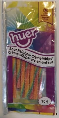 Sour Rainbow Crème Whips