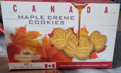 Maple creme cookies