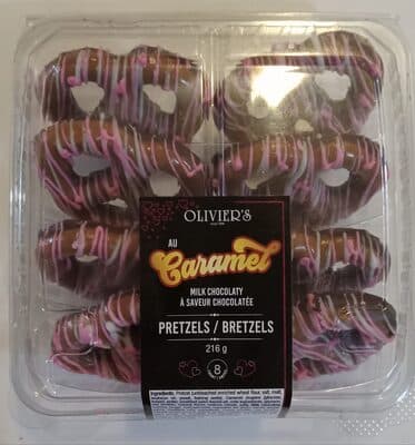 Au Caramel Milk Chocolaty Pretzels