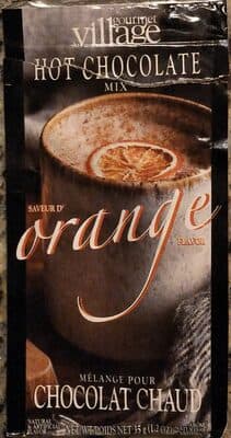 Orange Flavor Hot Chocolate Mix