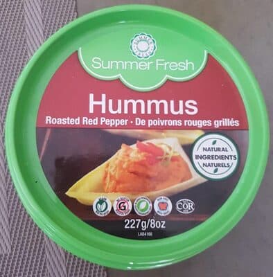 Roasted Red Pepper Hummus