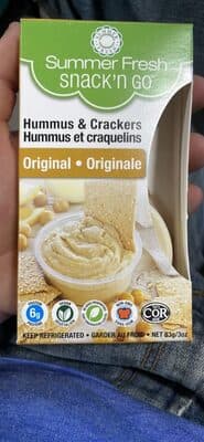 Hummus & Crackers