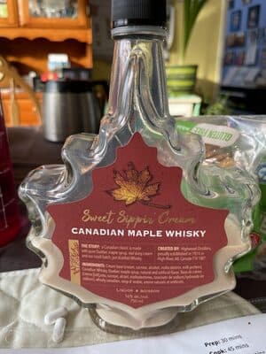 Sweet Sipping Cream Canadian Maple Whiskey