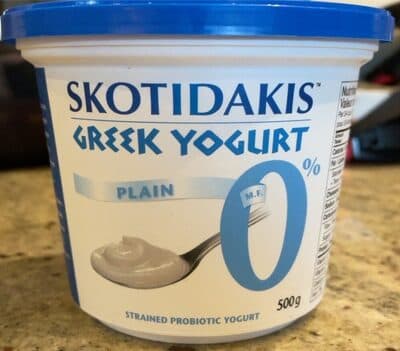 Plain Greek Yogurt