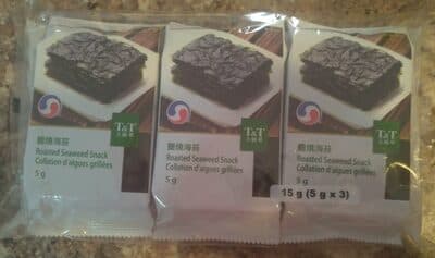 Roasted Seaweed Snack