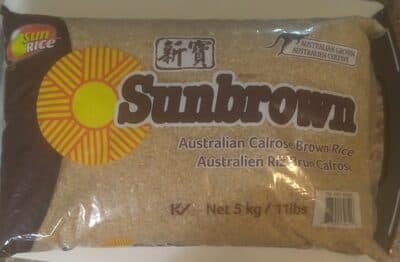 Sunbrown Australian Calrose Brown Rice