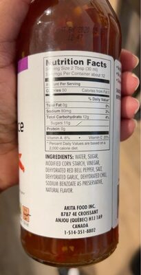 Sweet Chili Sauce