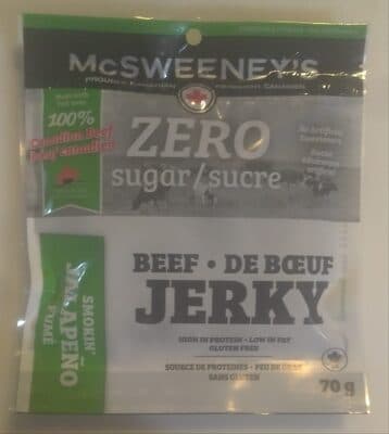 Zero Sugar Smokin' Jalapeño Beef Jerky