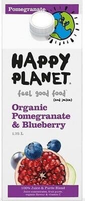 Organic pomegranate & blueberry